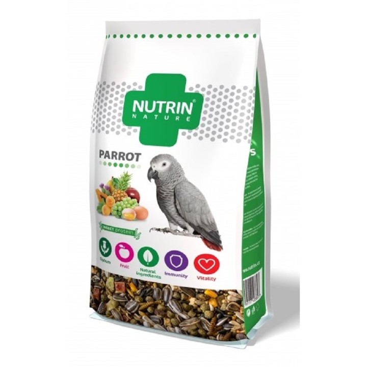 Nutrin Nature  750g velký papoušek