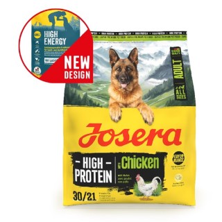 Josera 900g  A/S High Protein Adult with Chicken dog