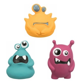 Monster  příšerka, plněný latex, 10-12cm, různé druhy AKCE