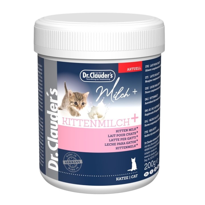 Dr.Clauder´s Kitten milk  (kotěcí mléko) 200g cat