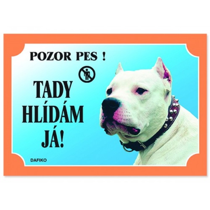 Cedulka doga argentinská AKCE