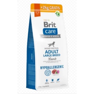 Brit Care 12+2kg Adult Large Breed Hypoallergenic Lamb dog