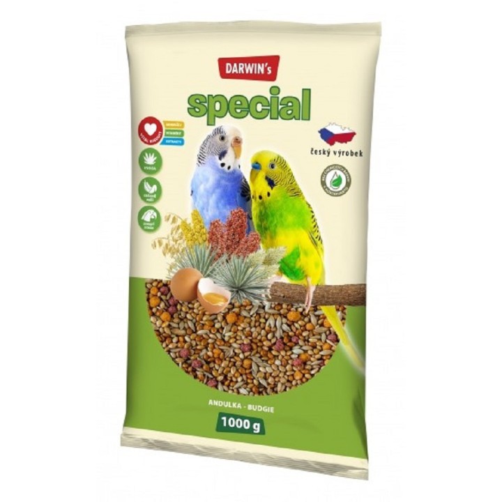 Darwin´s 1000g andulka speciál