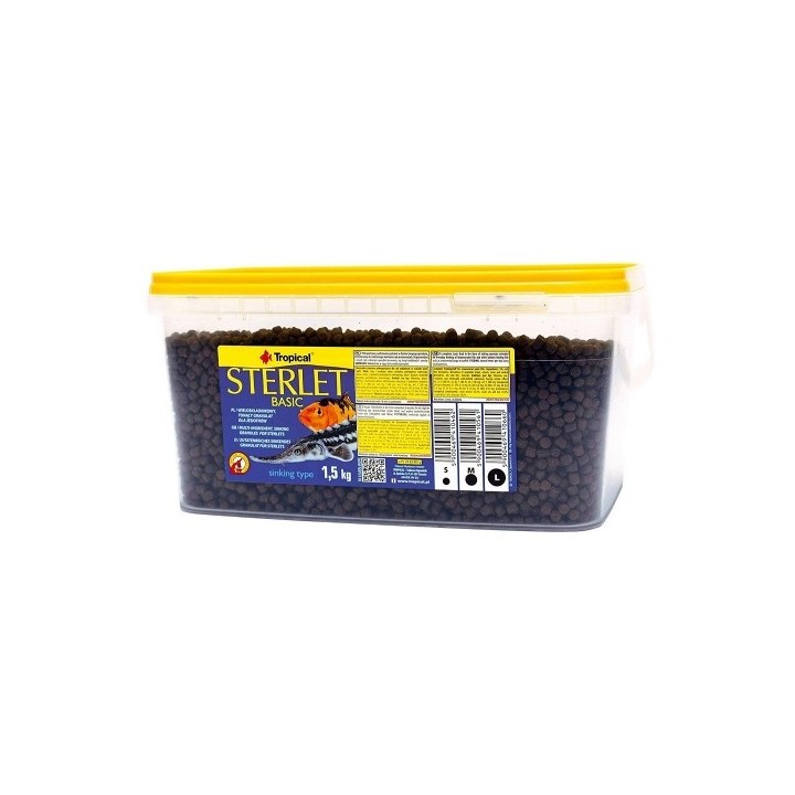 Tropical Sterlet Basic S 3l /1,5kg vědro