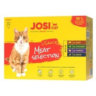 Josicat kapsička 12x85g Multipack Sauce Meat