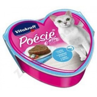 Vitakraft Poésie želé losos+špenát 85g