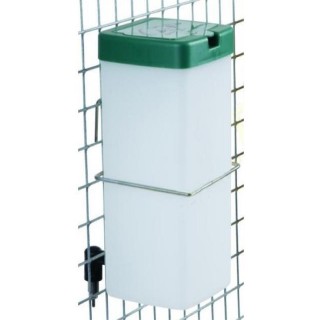 Závěsná automatická napáječka 1 l, pro králíky bílá