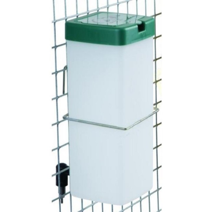 Závěsná automatická napáječka 1 l, pro králíky bílá