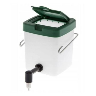 Závěsná automatická napáječka - 0,5l, pro králíky bílá