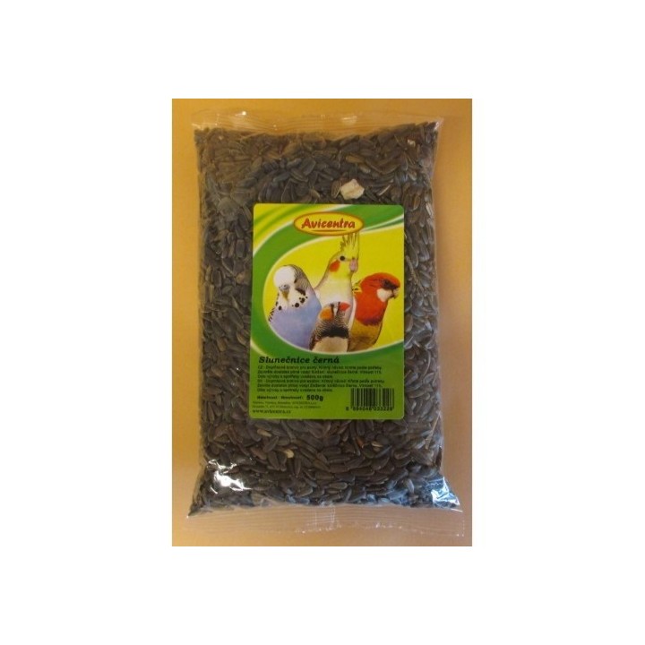 Slunečnice černá  Avicentra 500g/16ks