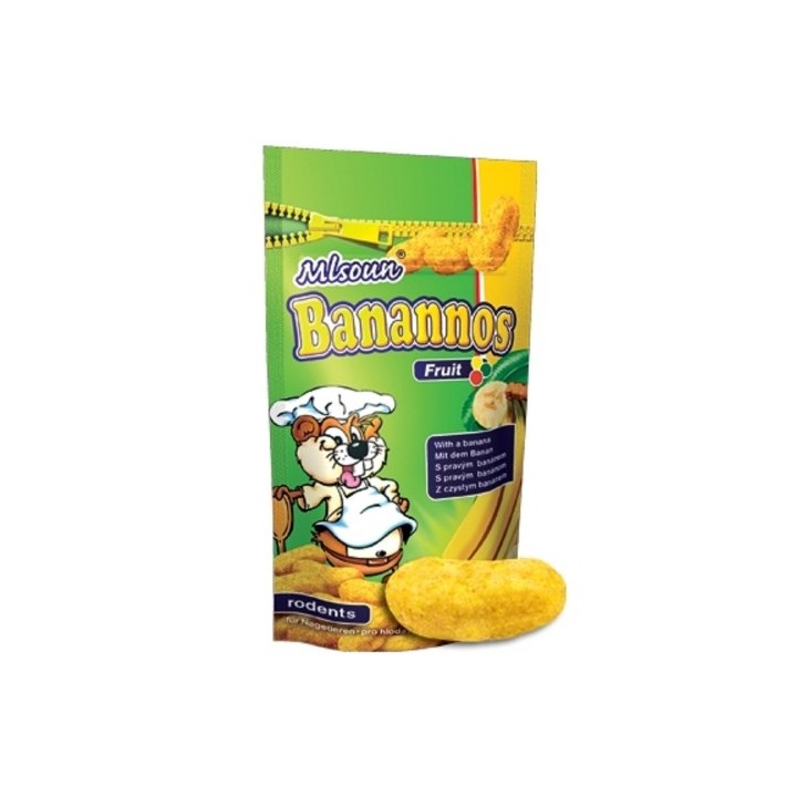 Mlsoun Banannos Fruit 50g hlodavec