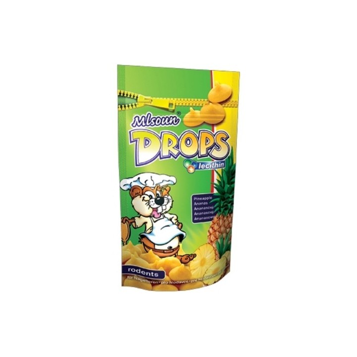Mlsoun Drops lecithin Pineapple 75g hlodavec