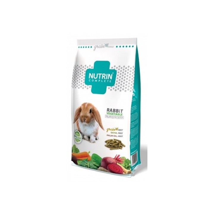 Nutrin Complete 1500g - GF - Králík adult Vegetable
