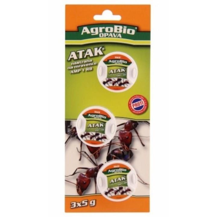 ATAK nástraha na mravence AMP - 3ks x 5g