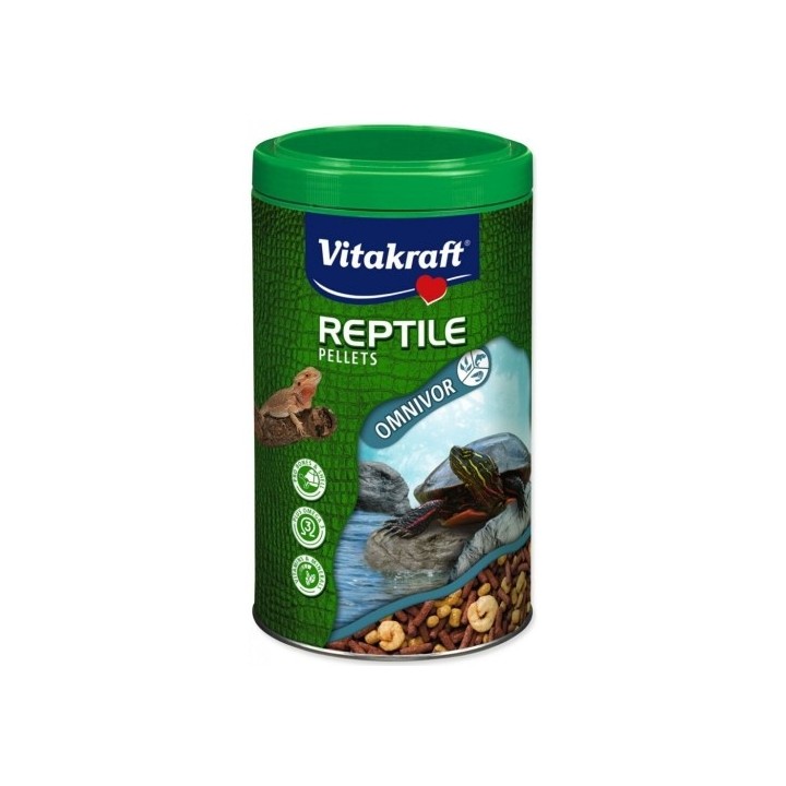 Vita reptile pellets 250ml Omnivor-všežravci (pro vodní želvy)