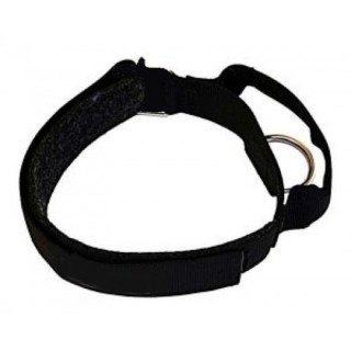 Obojek popruh podšitý 4/55cm s úchytem AKCE