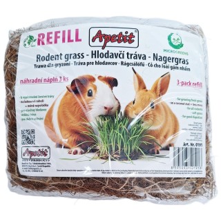 Apetit hlodavčí tráva - náhradní náplň 3ks