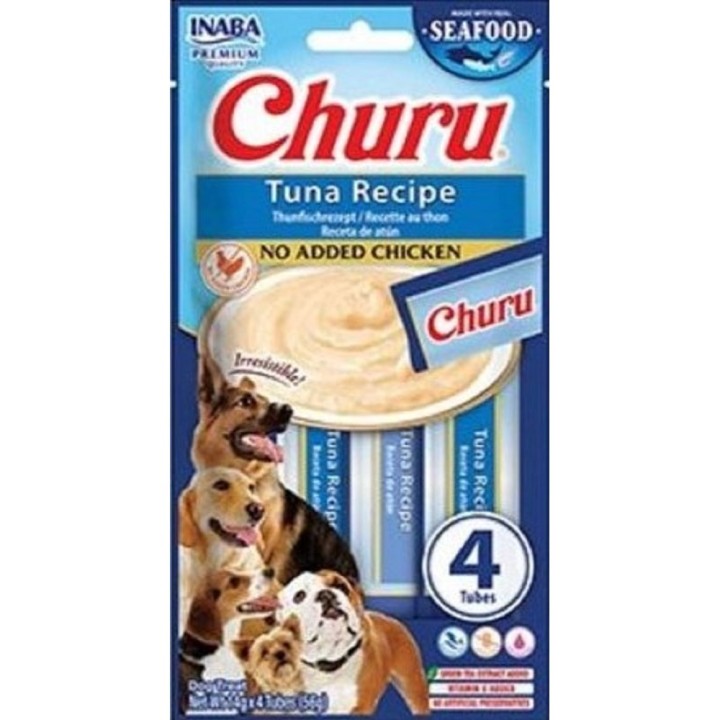 Churu Dog Fish Tuna Recipe 4x14g