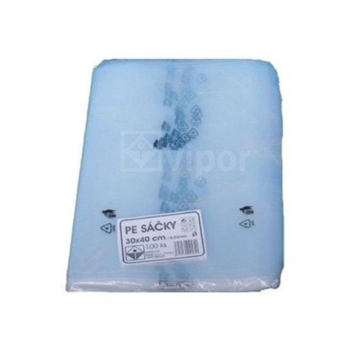 Sáčky igelit.30x40cm/100ks/30mi