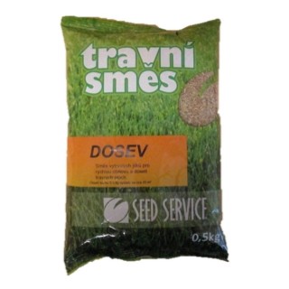 Travní směs - Dosev 1kg,pro rychlou obnovu trávníku