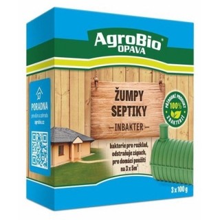 Žumpy a septiky INBAKTER  3x100g