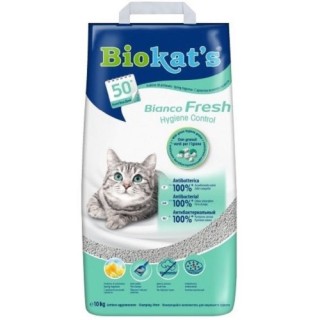 Stelivo Biokats 10kg bianco fresh hygiene control  AKCE