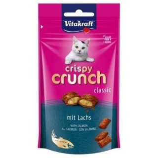 Vitakraft Crispy crunch losos 60g cat  AKCE