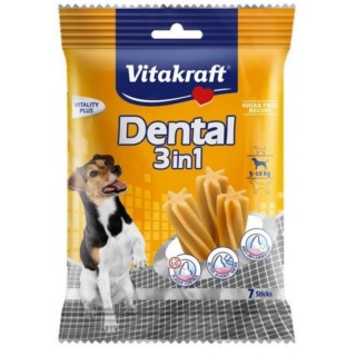 Vitakraft Dental sticks 3v1 Small 120g dog AKCE