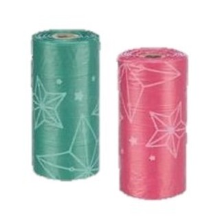 Náhradní sáčky na exkrementy 8x20ks sáčků, červená/zelená