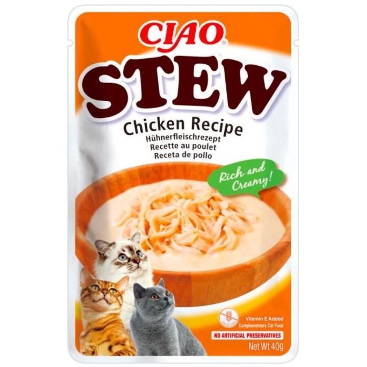 Churu Cat CIAO Stew Chicken Recipe 40g AKCE