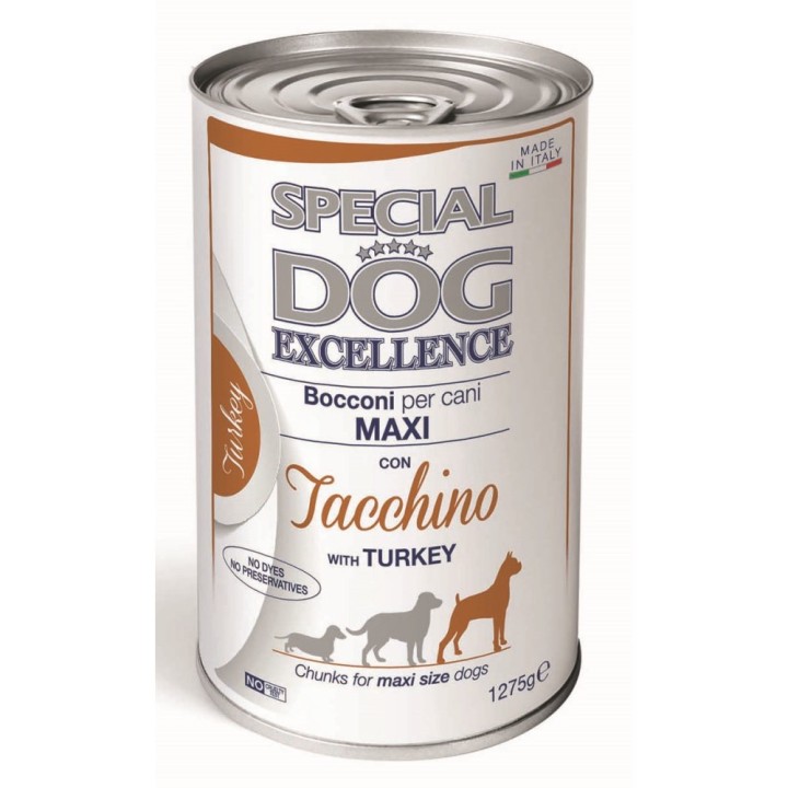 Monge 1275g Special Dog Excellence Maxi Turkey AKCE