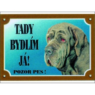 Cedulka neapolský mastin AKCE