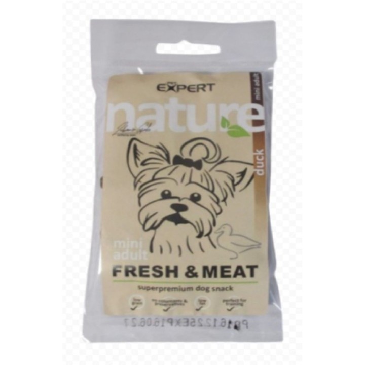 Pet Expert 60g klobása kachní 6,5cm dog AKCE