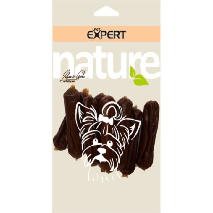 Pet Expert 60g klobása kachní 6,5cm dog AKCE