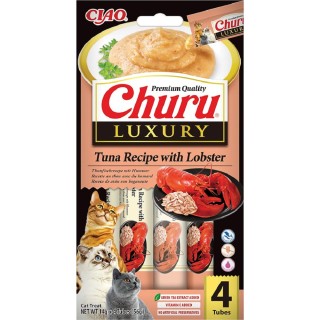 Churu Cat Luxury Tuna Recipe with Lobster 4x14g