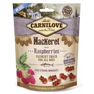 Poškozené Carnilove Dog pamlsek 200g z makrely s malin.pro silnou imunitu
