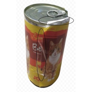 Poškozená JosiCat 415g Beef in sauce