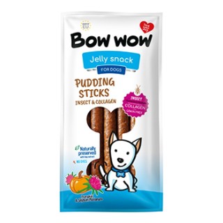 Poškozené Bow Wow dog Snacks (s hmyzem,kolagenem,dýní a ostropestřcem mariánským) 6ks/bal.