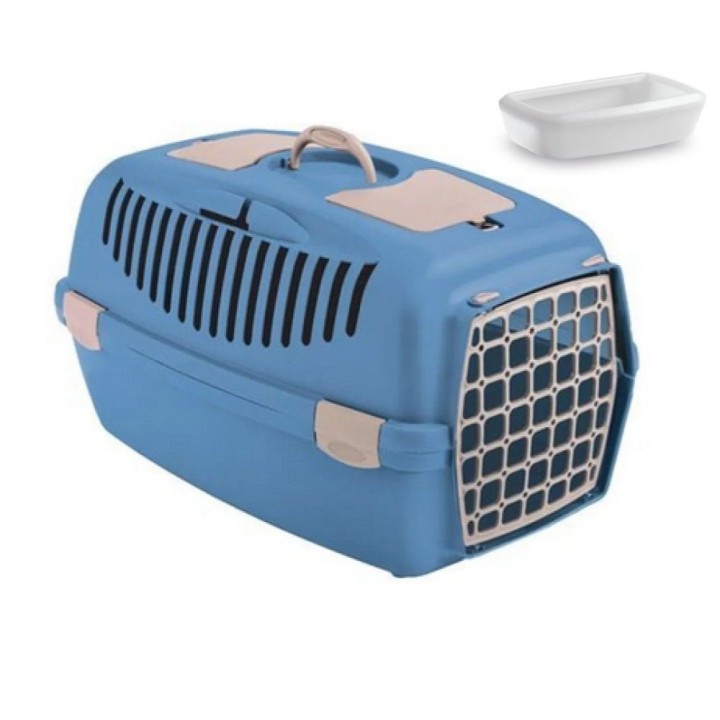 Přepravka - Gulliver č.2 55x36x35 modrá, plastová dvířka (600601_Z A)