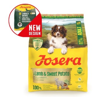 Poškozená Josera 12,5kg * A/S Adult with Lamb & Sweet Potato dog