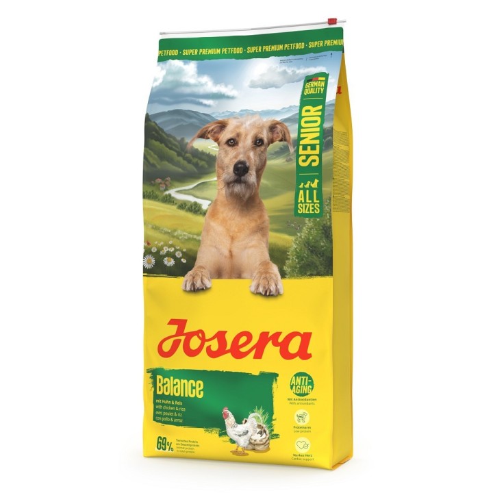 Poškozená Josera 12kg  A/S Senior Balance dog