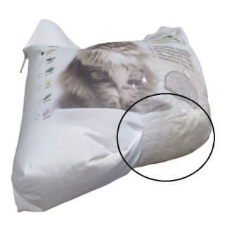 Poškozené Stelivo Geolit -  10 l Baby Powder  8kg