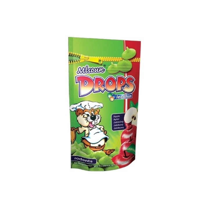 Mlsoun Drops lecithin Apple 75g hlodavec