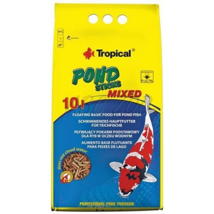 Tropical Pond Sticks Mixed 10l /800g AKCE