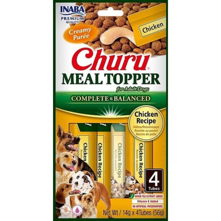 Churu Dog Meal Topper Chicken Recipe 4x14g AKCE