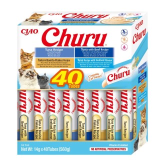 Churu Cat BOX Tuna Variety 40x14g AKCE