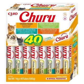 Churu Cat BOX Chicken Variety 40x14g AKCE