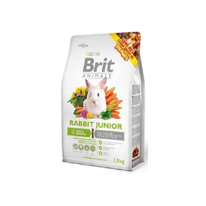 Brit animals 300g králík junior complete