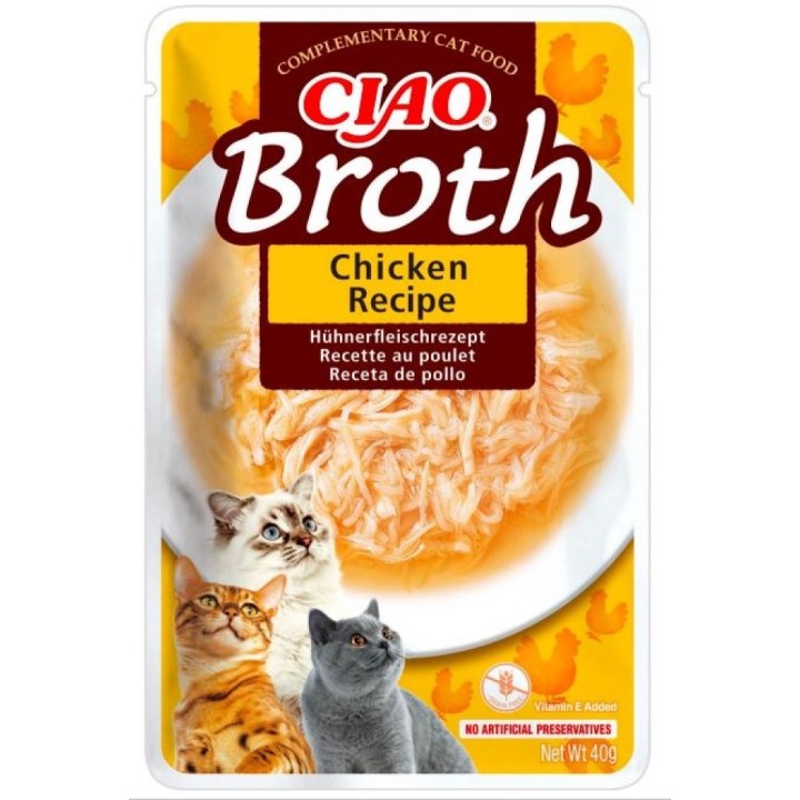 Churu Cat CIAO Broth Chicken Recipe 40g  AKCE