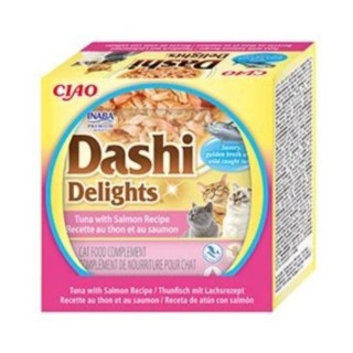 Churu Cat Dashi Delights Tuna with Salmon 70g AKCE